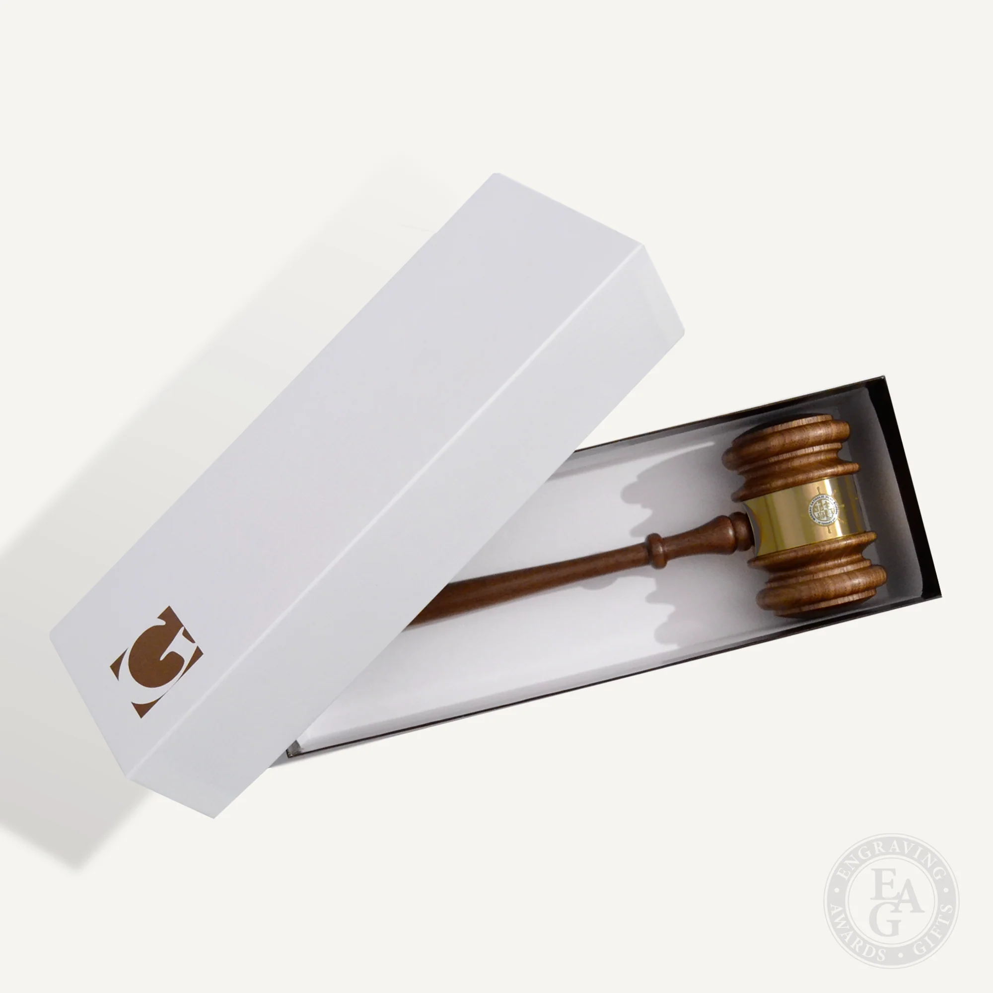 11" American Walnut Gavel with Gift Box - Image 7